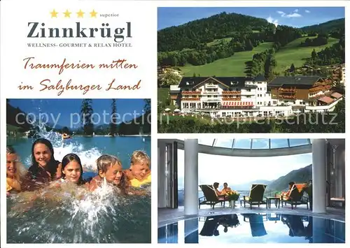 St Johann Pongau Zinnkruegl Wellness Relax Hotel Frei und Hallenbad Kat. 