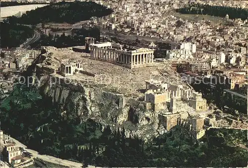 Athen Griechenland Fliegeraufnahme Akropolis  Kat. 