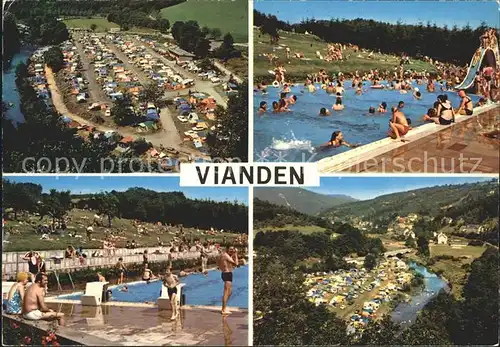 Vianden Fliegeraufnahmen Freibad