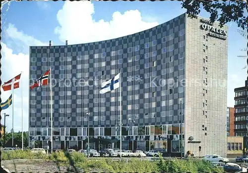 Goeteborg Hotell Opalen Flaggen Kat. 