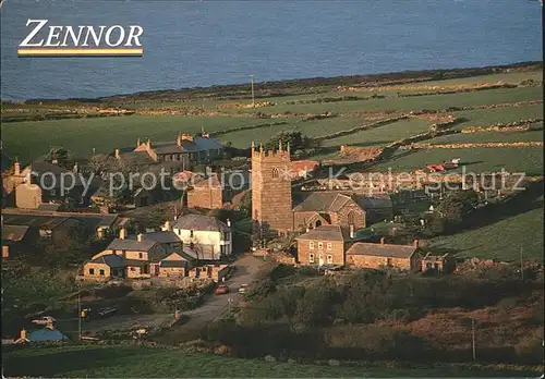 Cornwall UK Zennor Fliegeraufnahme Kat. 