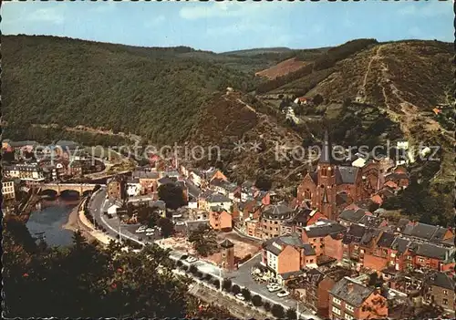 La Roche en Ardenne Fliegeraufnahme Kat. 