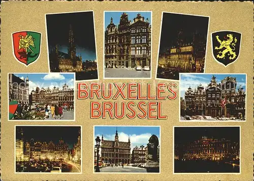 Bruxelles Bruessel Ansichten  Kat. 
