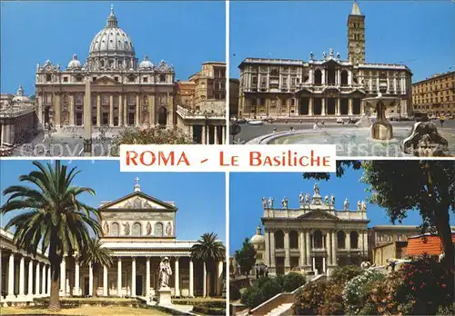 Roma Rom Le Basiliche Kat. 