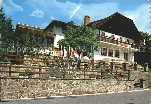 Ouren Hotel Rittersprung Fahnen Kat. 