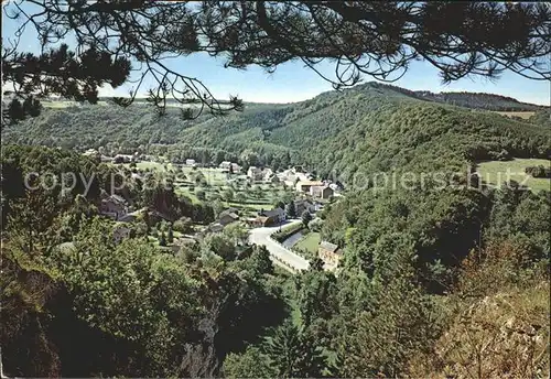 Bomal sur Ourthe Juzaine vu du parc Kat. 