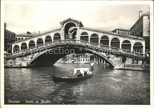 Venezia Venedig Ponte di Rialto Kat. 