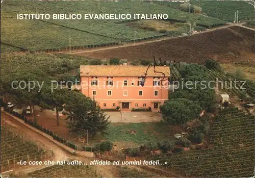 Roma Rom Fliegeraufnahme Istituto Biblico Evangelico Italiano Kat. 