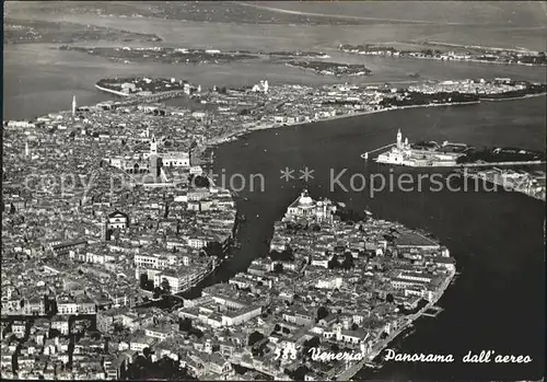 Venezia Venedig Fliegeraufnahme Kat. 