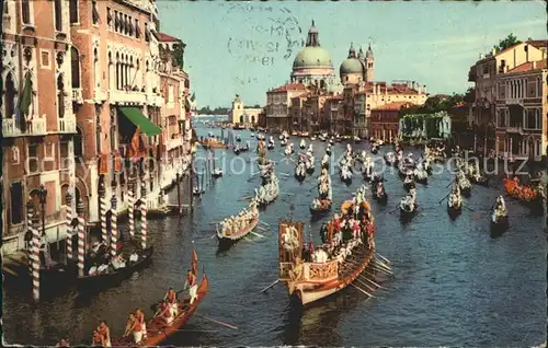 Venezia Venedig Regatta Canal Grande  Kat. 