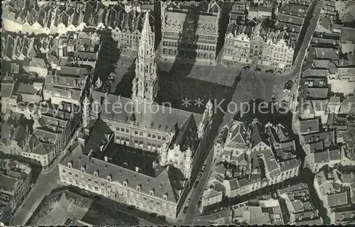 Bruessel Bruxelles Fliegeraufnahme Altstadt mit Kirche Kat. 