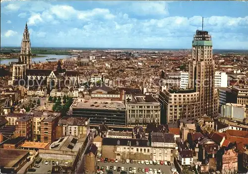 Antwerpen Anvers Fliegeraufnahme  Kat. 