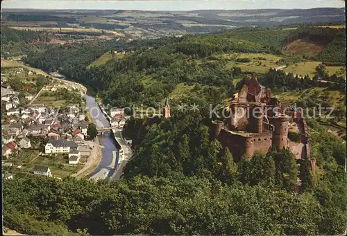 Vianden Chateau fort des Comtes de Vianden et Ville basse