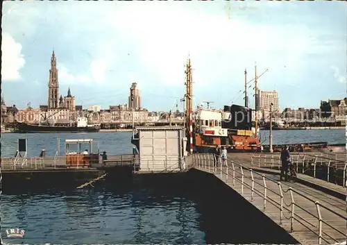 Antwerpen Anvers Schiffsanlegestelle Kat. 