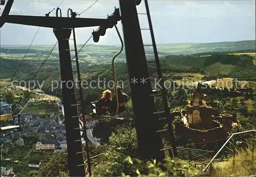 Vianden Telesiege Chateau et Ville basse