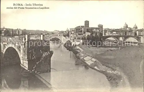 Roma Rom Isola Tiberina Kat. 