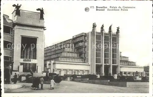 Bruessel Bruxelles Palais du Centenaire Kat. 