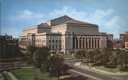 St Louis Missouri Henry W. Kiel municipal auditorium  Kat. 