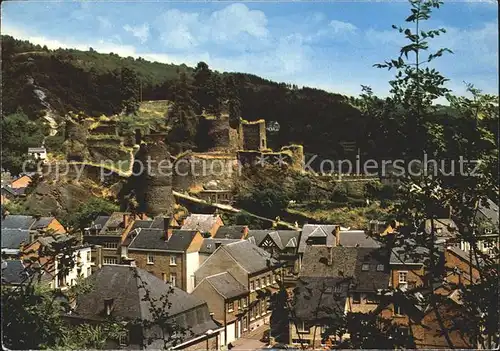 La Roche en Ardenne Burgruine  Kat. 