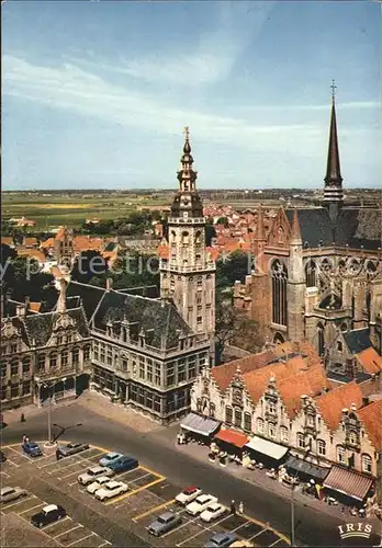 Veurne Belfort Hoekje Grote Markt  Kat. 