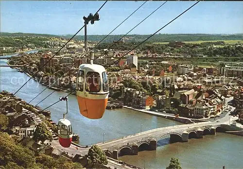 Namur Wallonie Jambes Luftseilbahn Kat. 