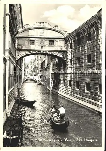 Venezia Venedig Ponte dei Sospizi  Kat. 