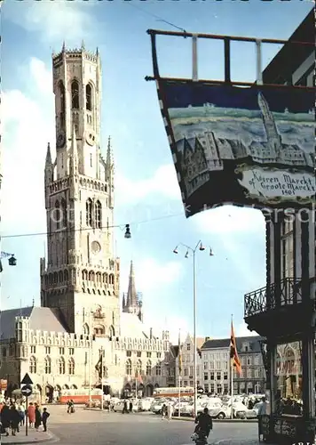 Bruegge West Vlaanderen Der Wachtturm Kat. Bruges