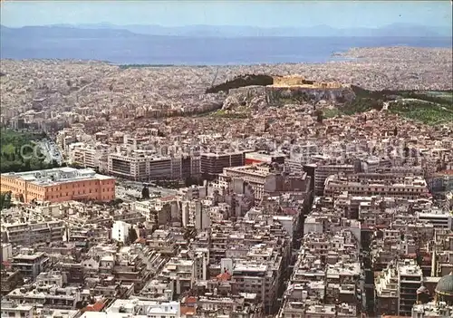 Athen Griechenland Fliegeraufnahme Kat. 