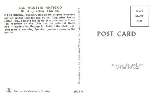 St Augustine Antiguo Pferdekutsche Kat. 
