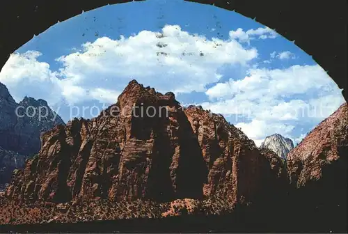 Utah US State Carmel Tunnel Zion Mt. National Park 