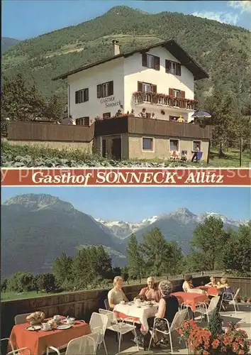 Laas Vinschgau Gasthof Sonneck Allitz Kat. 