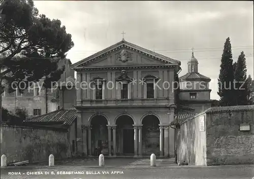 Roma Rom Chiesa di S. Sebastiano sula via Appia  Kat. 