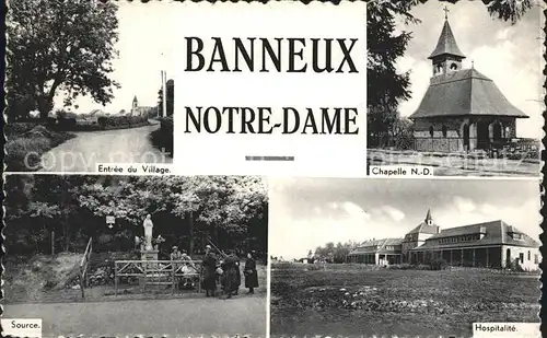 Banneux Restaurant de Hospitalite Chapelle Notre Dame Kat. 