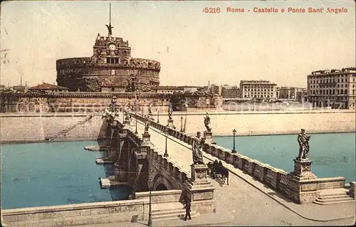 Roma Rom Castello e Ponte Sant Angelo Kat. 