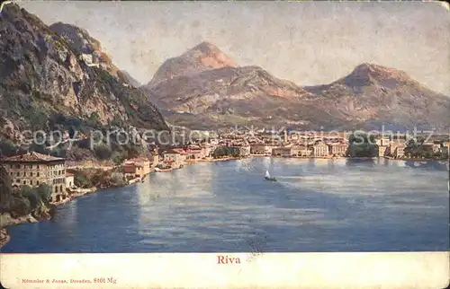 Riva del Garda Panorama Kat. 