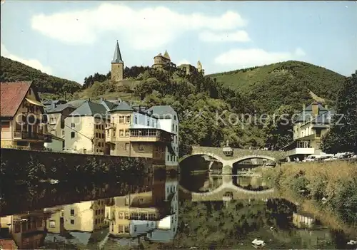 Vianden Chateau et Pont de l`Our