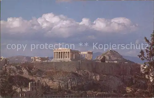 Athen Griechenland Acropolis  Kat. 