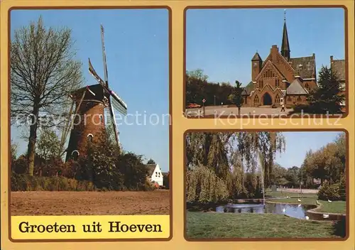 Hoeven Antwerpen Windmuehle Kirche Kat. 