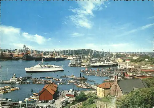 Goeteborg Hamnen med Birgitta Kapell The harbour Kat. 