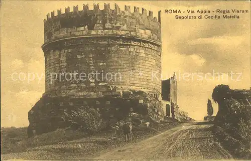 Roma Rom Via Appia Regia Viarum Kat. 