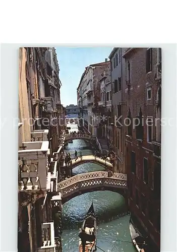 Venezia Venedig Canal de la Canonica Kat. 