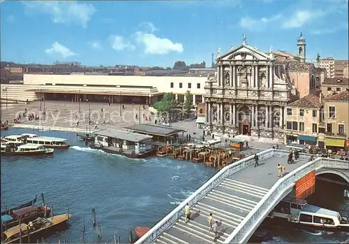 Venezia Venedig Stazione di Santa Lucia Bahnhof Kat. 