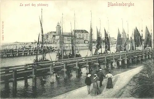 Blankenberghe Le Port des pÃ¨cheurs /  /