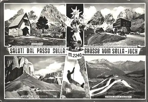 Canazei Suedtirol Sella Joch Albergo Maria Flora Chisetta Kat. 