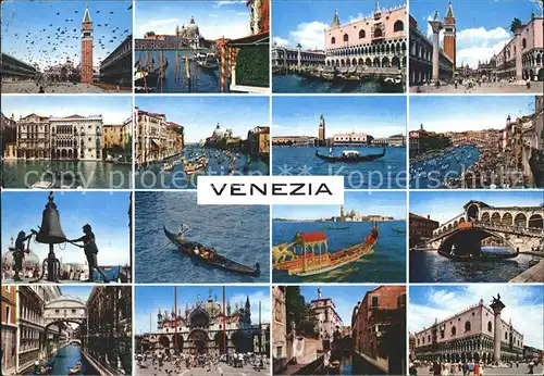 Venezia Venedig Sehenswuerdigkeiten der Stadt Kat. 