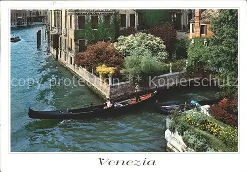 Venezia Venedig Canal Grande Gondola Kat. 