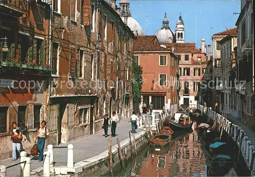 Venezia Venedig la vita di tutti i giorni canale Kat. 