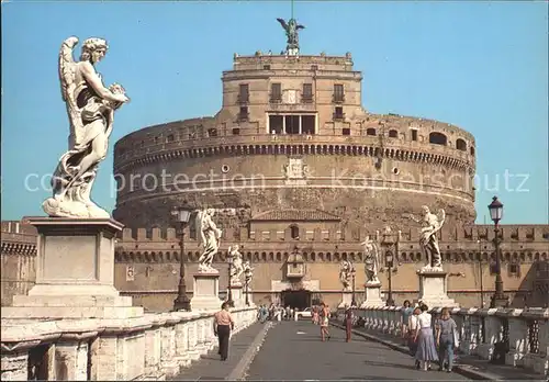 Roma Rom Castel San Angelo Engelsburg Kat. 