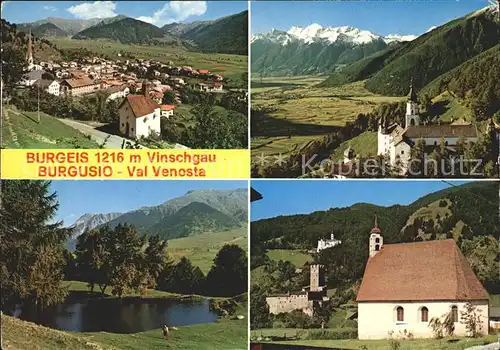 Burgeis Fuerstenburg Vinschgau Kat. 