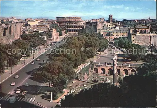 Roma Rom Via dei Fori Imperiali Kat. 